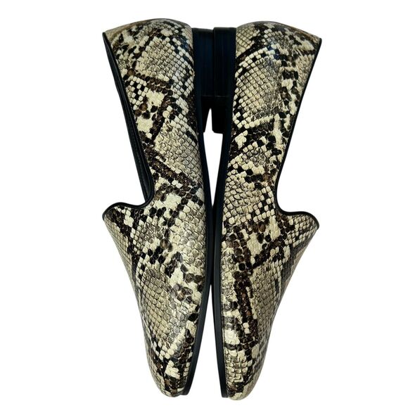 NEW Vionic Willa II Leather Loafers Flats Snakeskin Print Slip On SIZE 6 - Picture 8 of 12